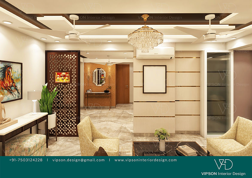 RESIDENCE-LIVING ROOM -VIPSON Interior Design