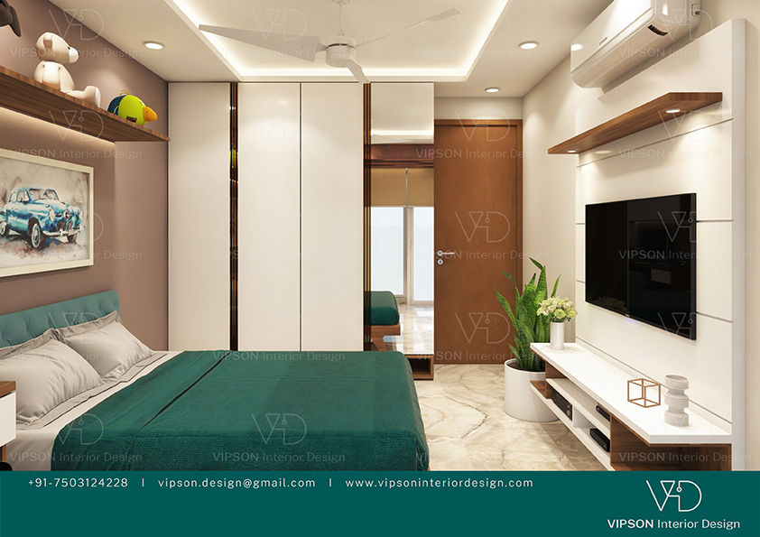 RESIDENCE-KIDS BEDROOM -VIPSON Interior Design