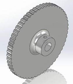 Knurled Wheel