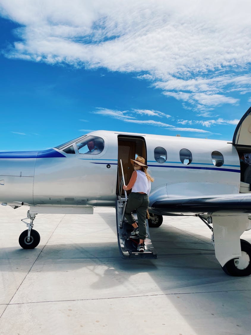 Let the safari begin: Boarding a Federal Airlines PC12 flight