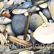 Blues In Her Wake - Art Card
- Linda Heslop