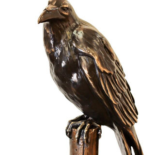 The Watchman - Raven - Bronze - Nathan Scott