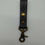 Thumbnail: Black Belt Fob w/Antiqued Brass Snap Clasp