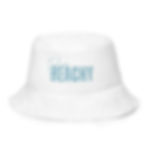 Reversible bucket hat with breathable fabric and linen-feel texture, designed for casual everyday wear.