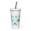 Thumbnail: Comfeday® Stainless Steel Tumbler with a Straw - Groom