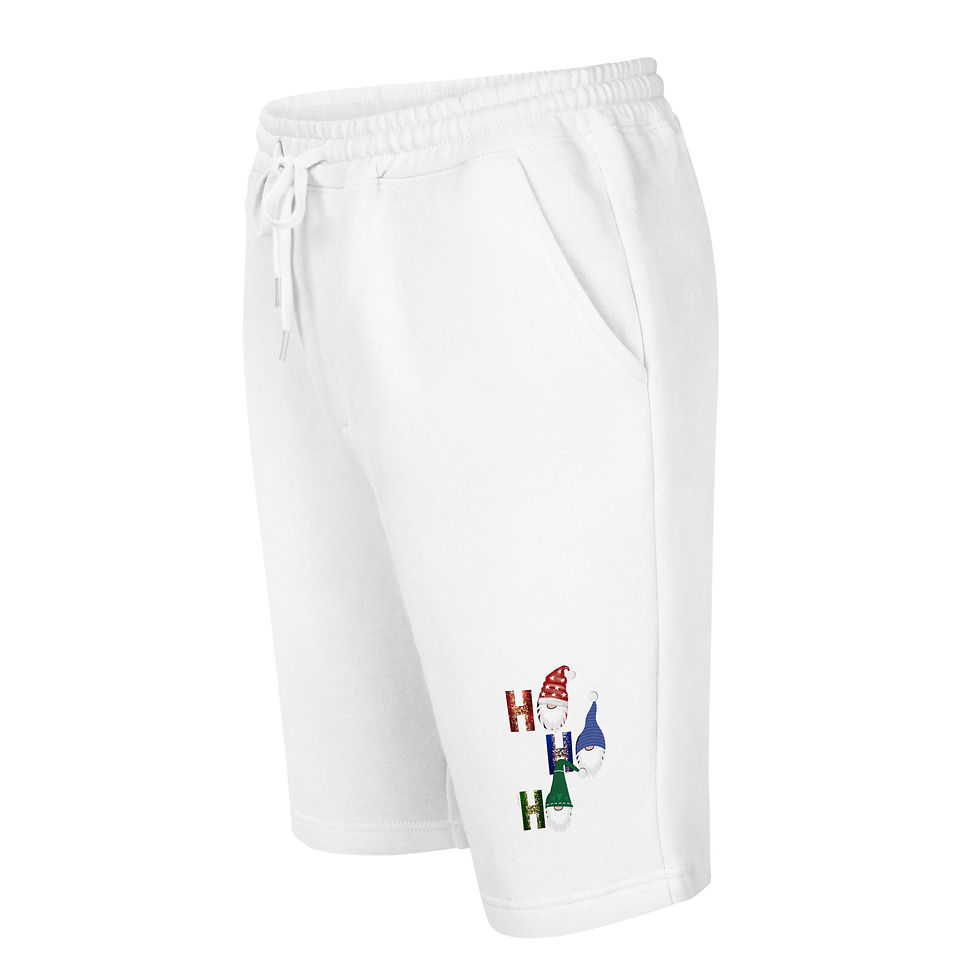 Comfeday® Men's Fleece Shorts – Ho Ho Ho