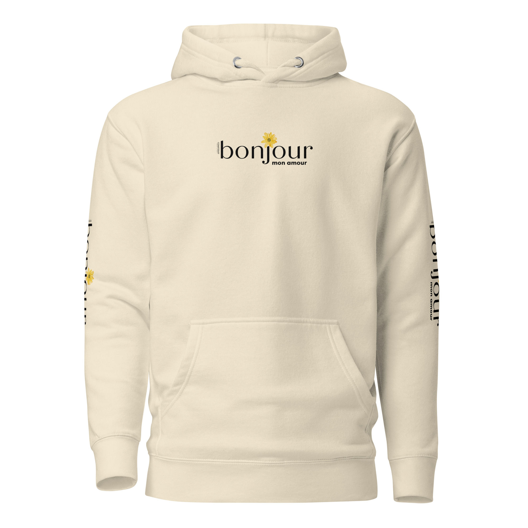 Comfeday® Pullover Hoodie - Bonjour Mon Amour (Hello My Love)