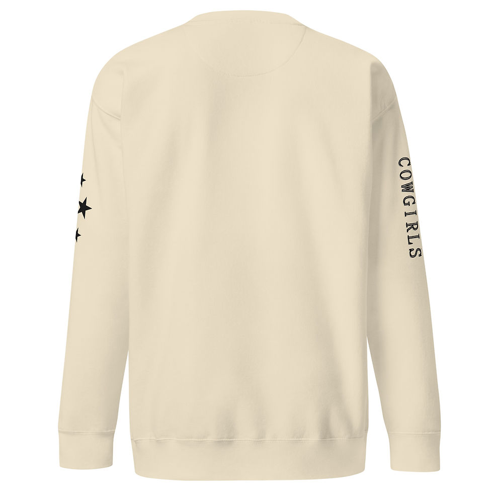 Comfeday® Sweatshirt - Cowgirls Have More Fun