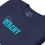 Thumbnail: Comfeday® Tee - Feeling Beachy (Aqua Lettering) Folded View