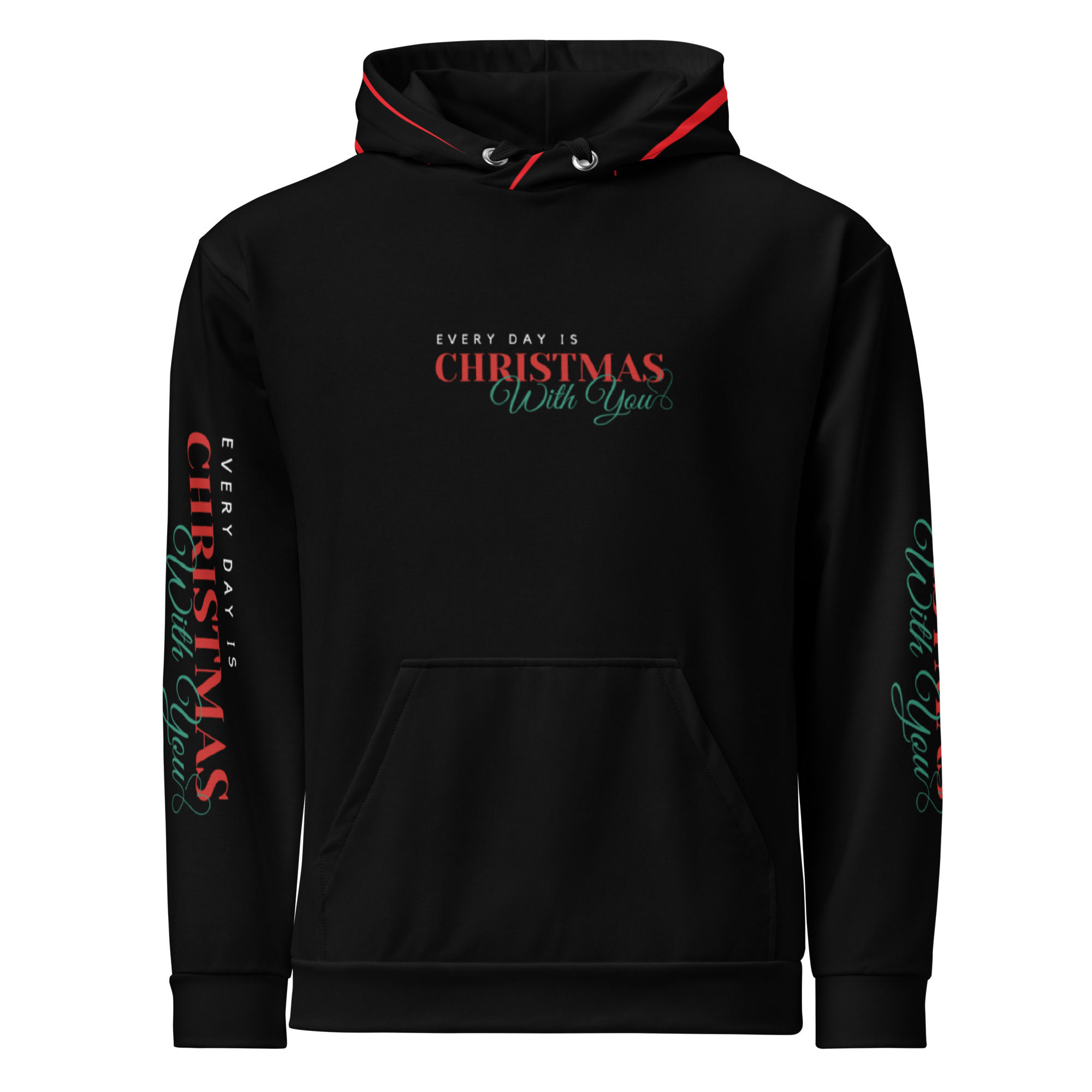 Comfeday® Cotton Hoodie – Every Day is Christmas With You