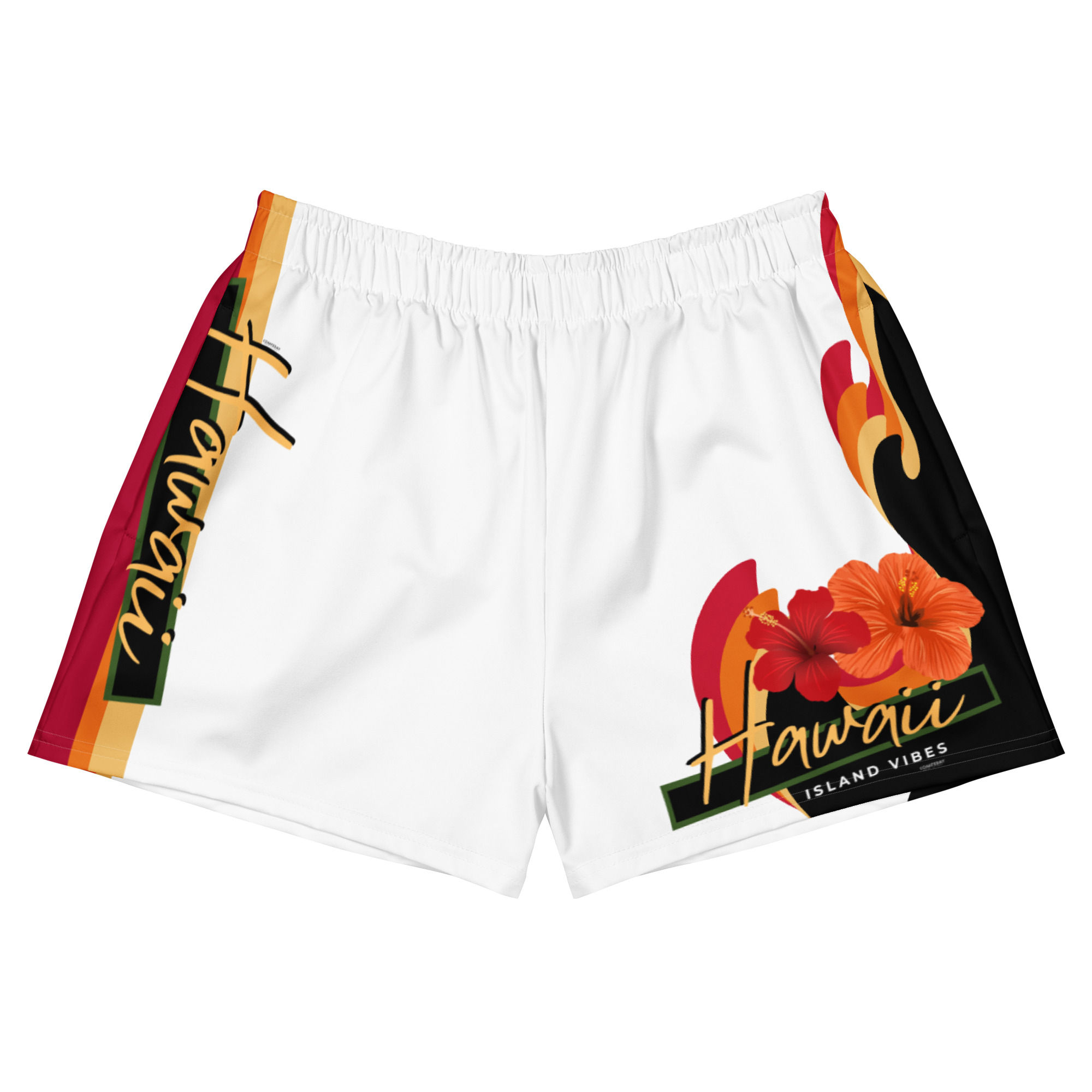 Comfeday® Athletic Shorts – Hawaii Island Vibes