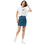 Thumbnail: Comfeday® You Don’t Need to Be Perfect women’s crop top on model – soft combed cotton relaxed fit with cropped length