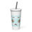 Thumbnail: Comfeday® Stainless Steel Tumbler with a Straw - Groom