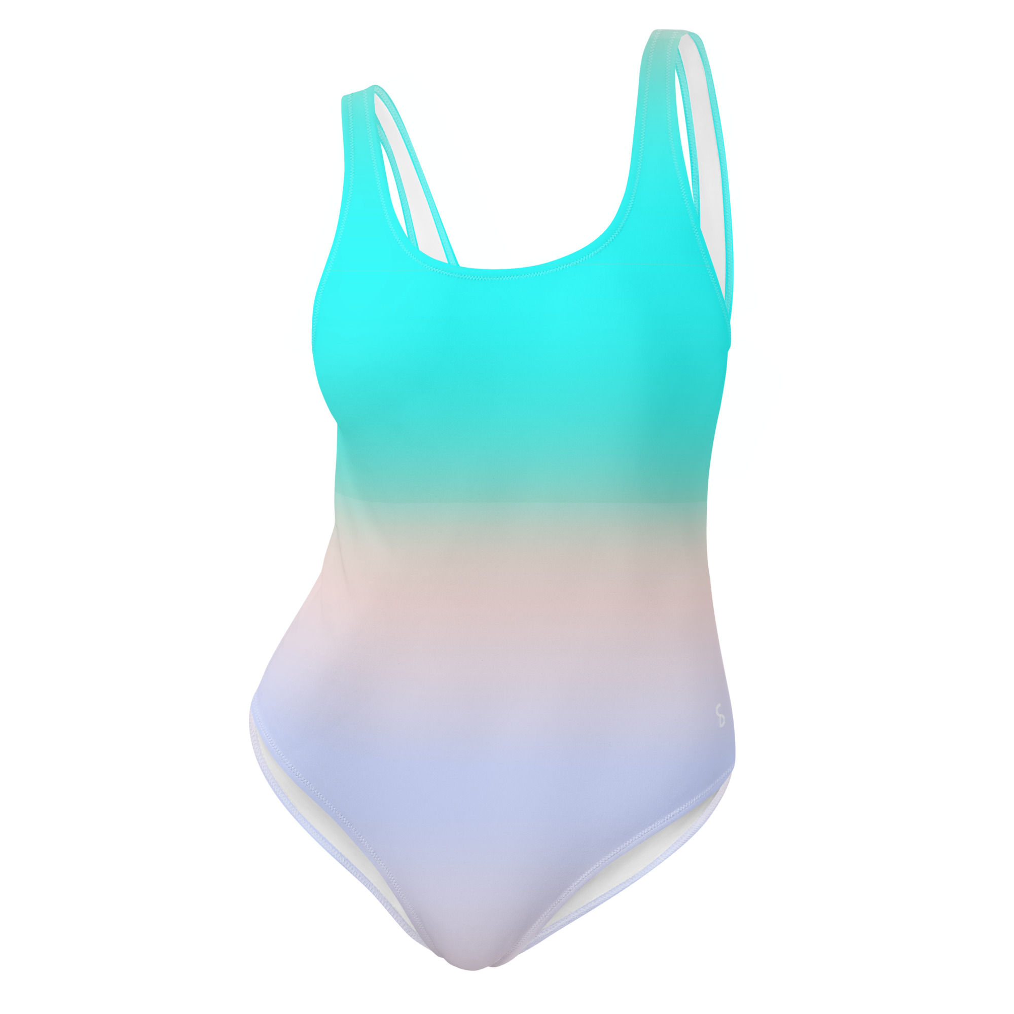 Comfeday® One-Piece Swimsuit - Pastel Sunset Glow