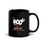 Thumbnail: Comfeday® Black Glossy Mug (Halloween) – Boo, Don't Go