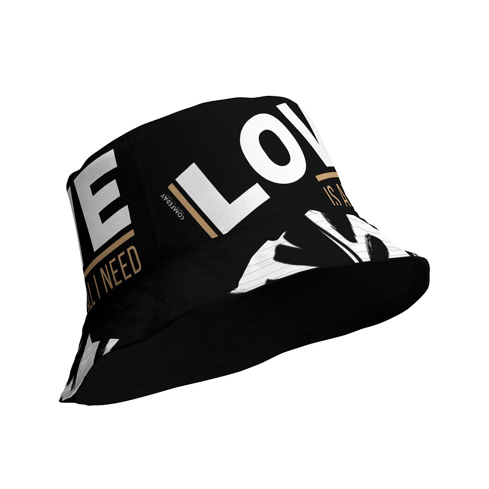 Comfeday® Reversible Bucket Hat - Love is All I Need