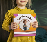 Child holding a MyBranches book