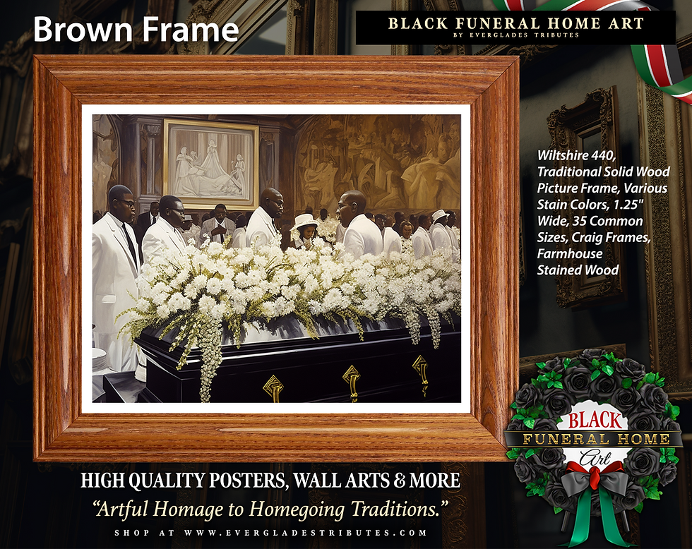 Thumbnail: Ready to Hang Framed Funeral Home Art