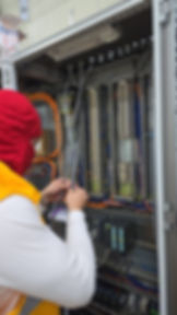 Etiquetado en el tablero de SSC Guillotina – MK Integración y Control