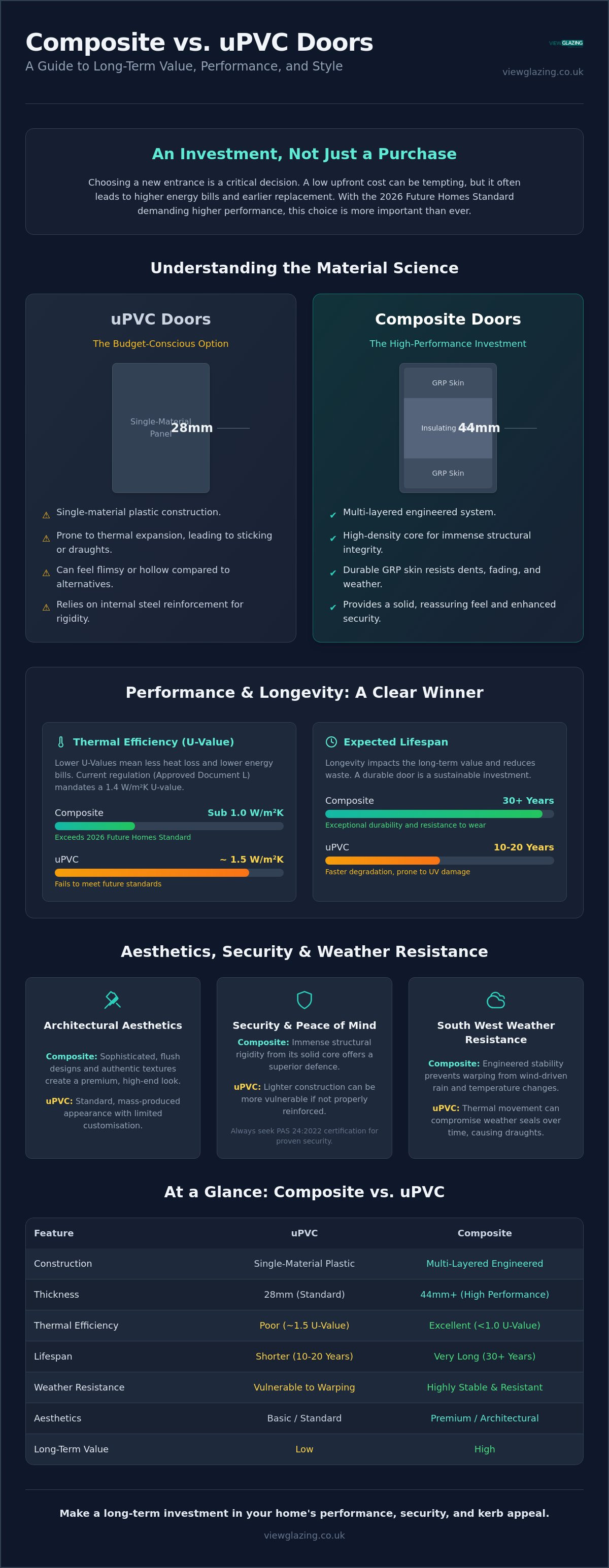 Composite vs upvc doors