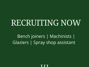Recruiting now – join our team!