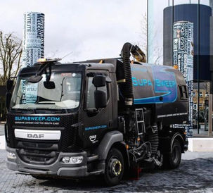 Supasweep Truck hired to help keep Tottenham Football Stadium looking pristine
