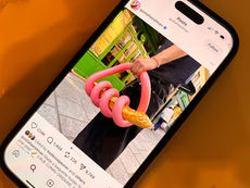 Gustaf Westman Turns Baguettes into Handbag Chic with Playful Pink Spiral Holder