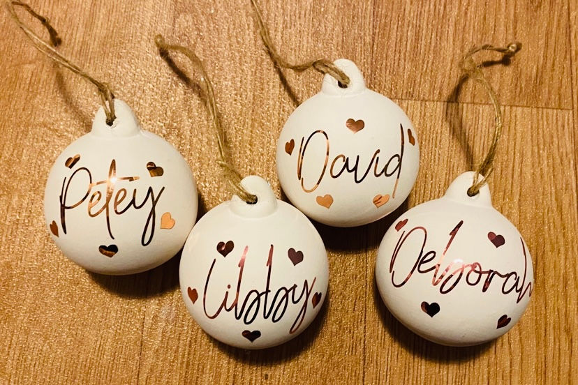 Thumbnail: Ceramic Christmas Baubles