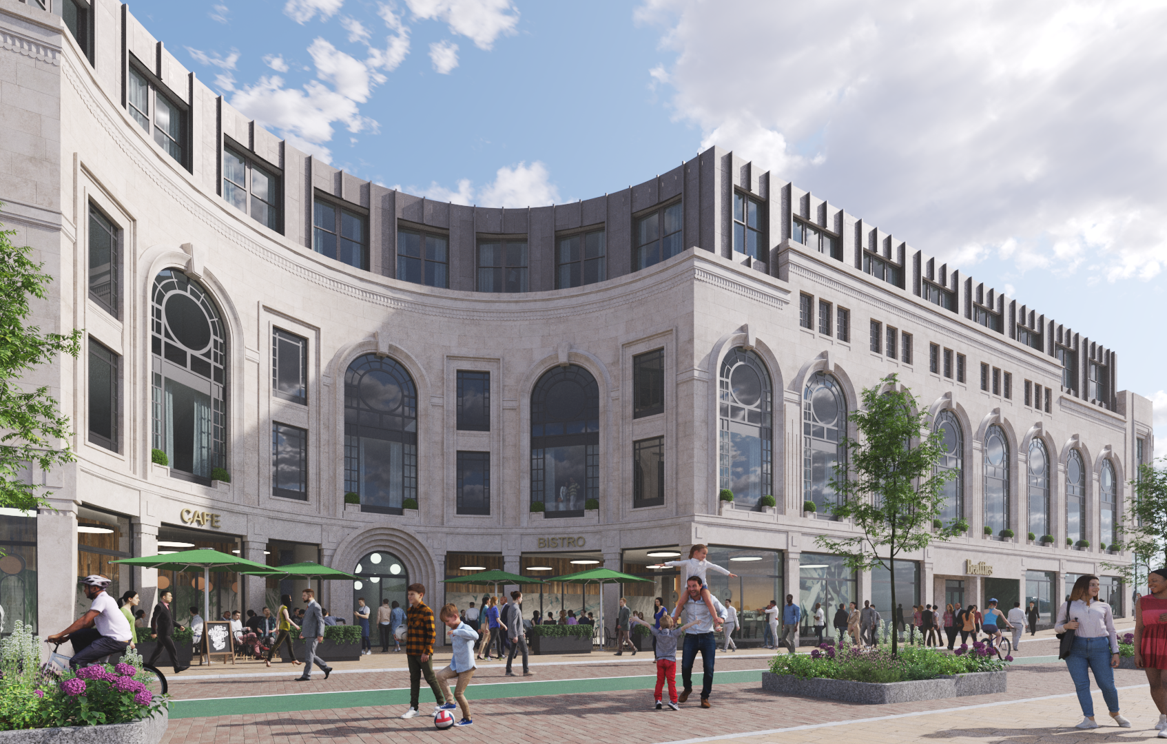 Beattie's Wolverhampton Residential Re Development of Department Store
