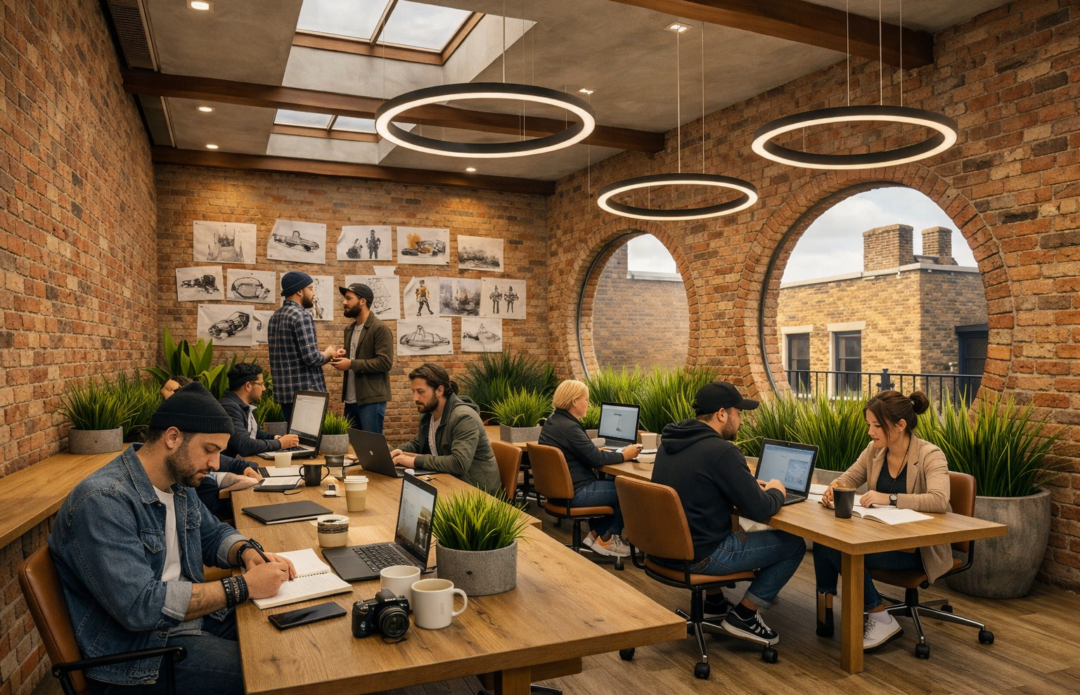 Co-Working Office Building Islington Design