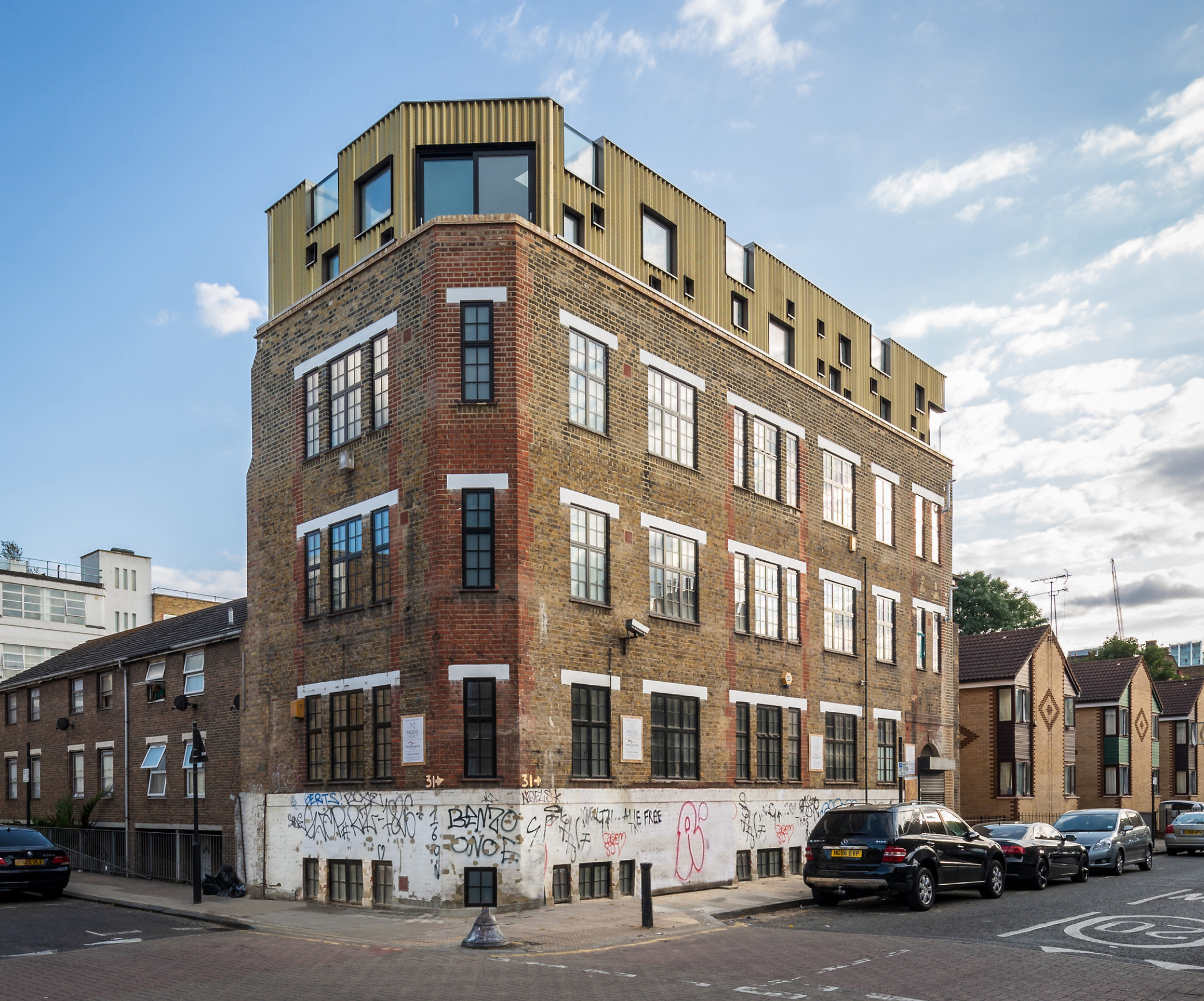 Residential Warehouse Conversion and Extension Whitechapel London The Umbrella Factory