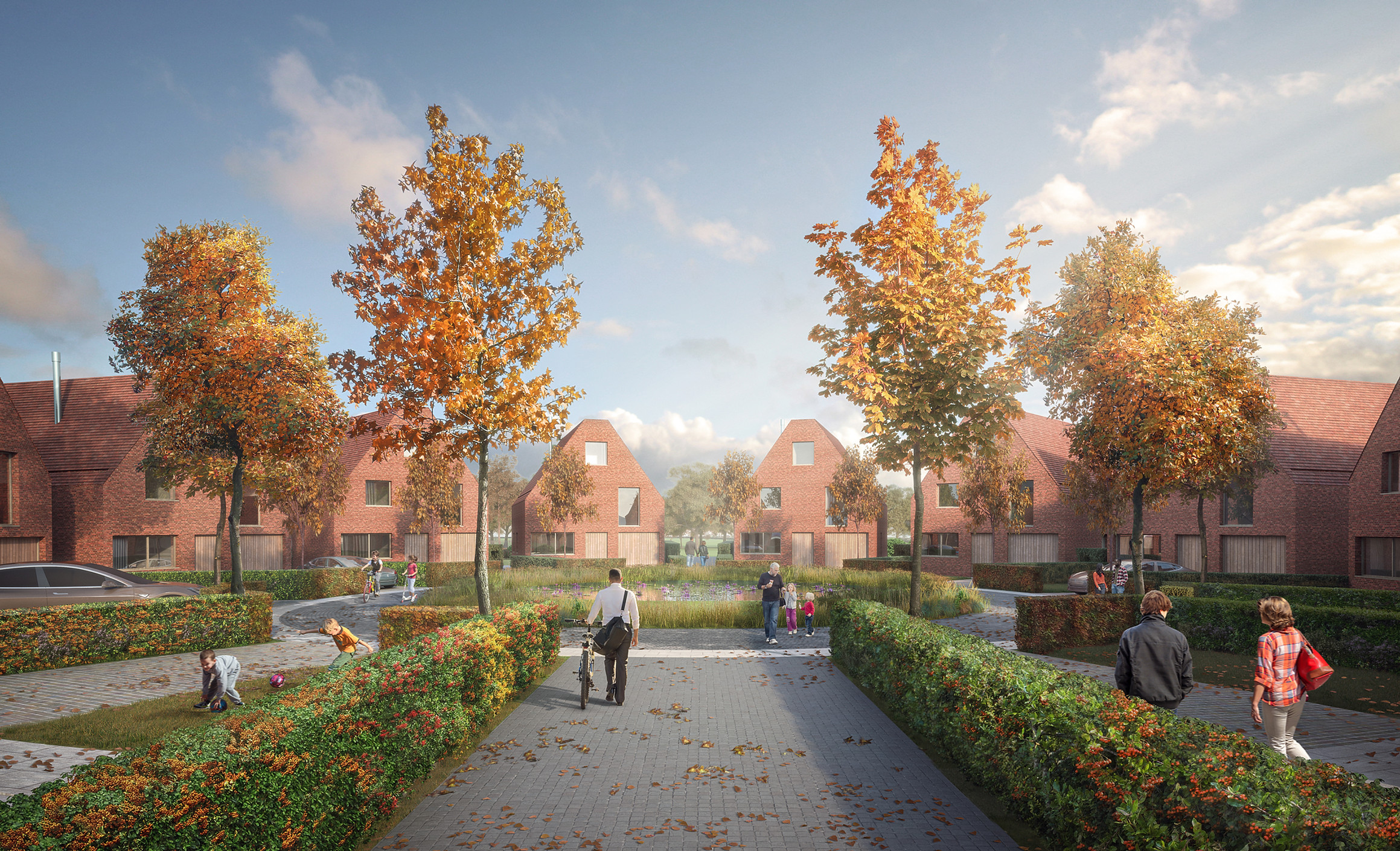 Residential Development New Homes London Frogpool Manor Green Belt