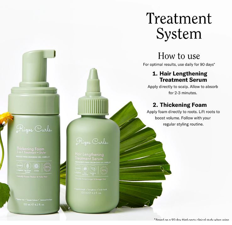 Thumbnail: Rizos Curls Hair Lengthening Treatment Serum 125ml