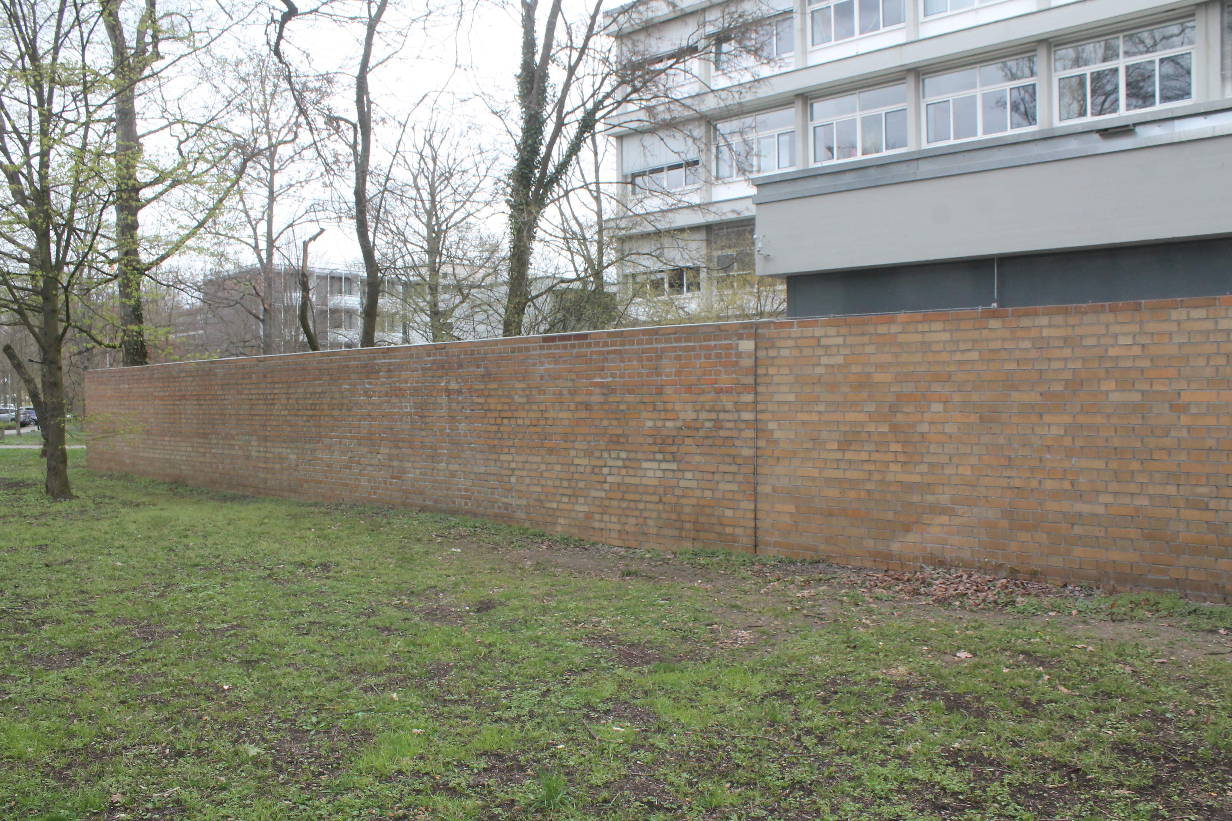 Graffiti entfernt