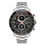 Thumbnail: Sportura Solar Chronograph Black Dial Stainless Steel Men's Watch