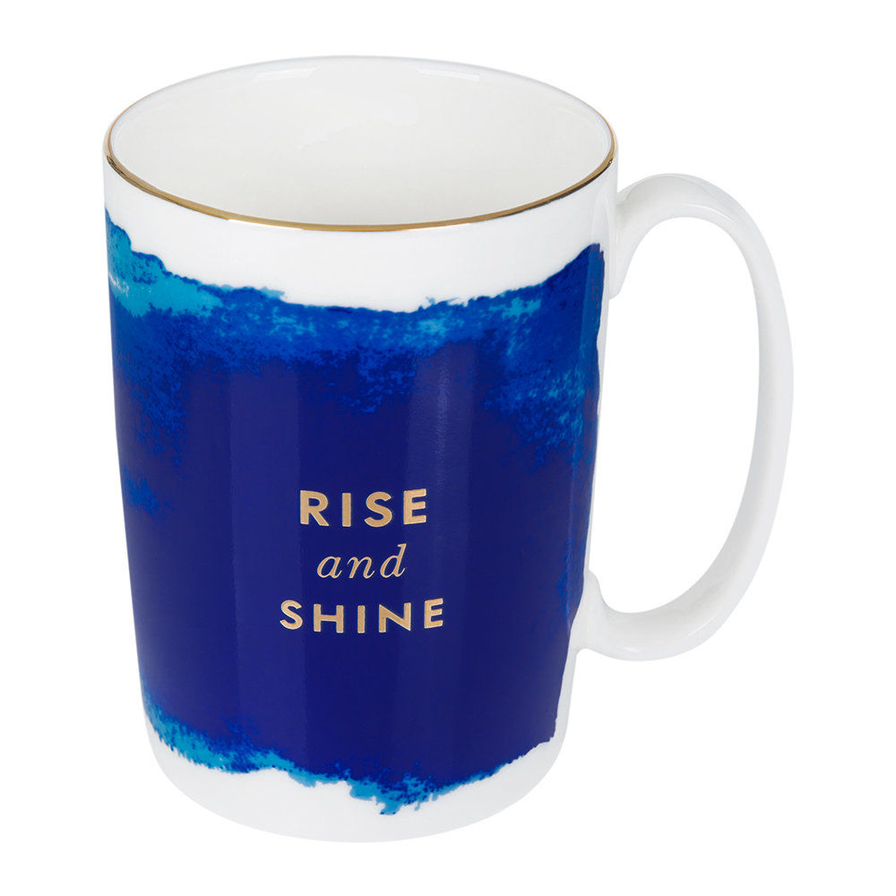 kate spade new york Posy Court Blue Mug by Lenox