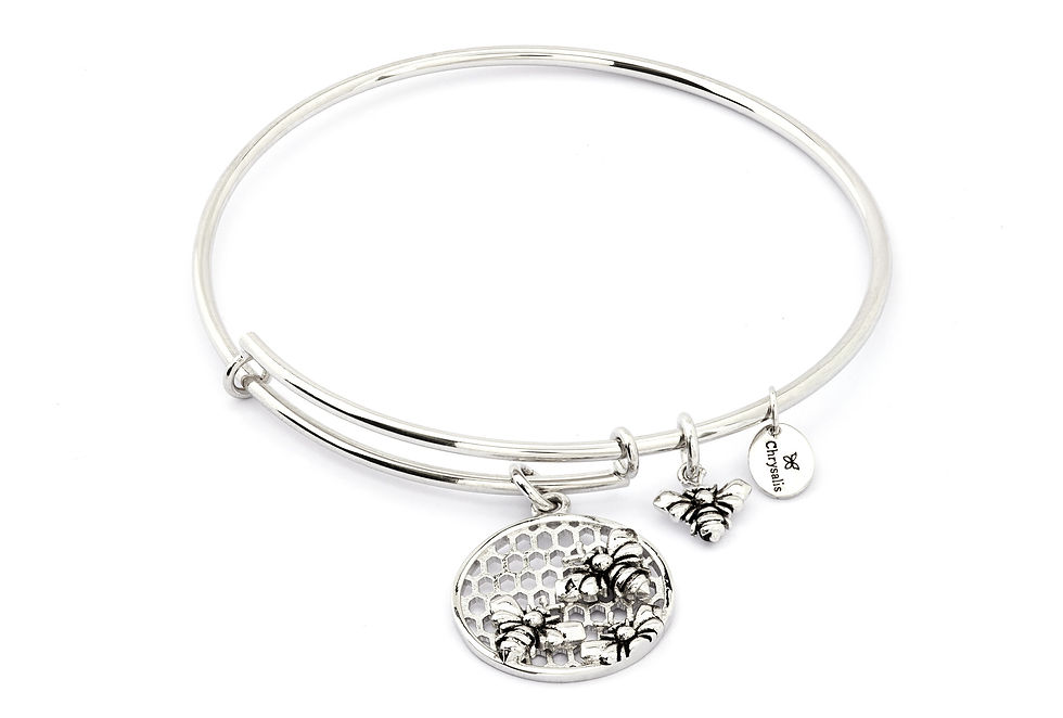 Thumbnail: Chrysalis Bee Expandable Bangle