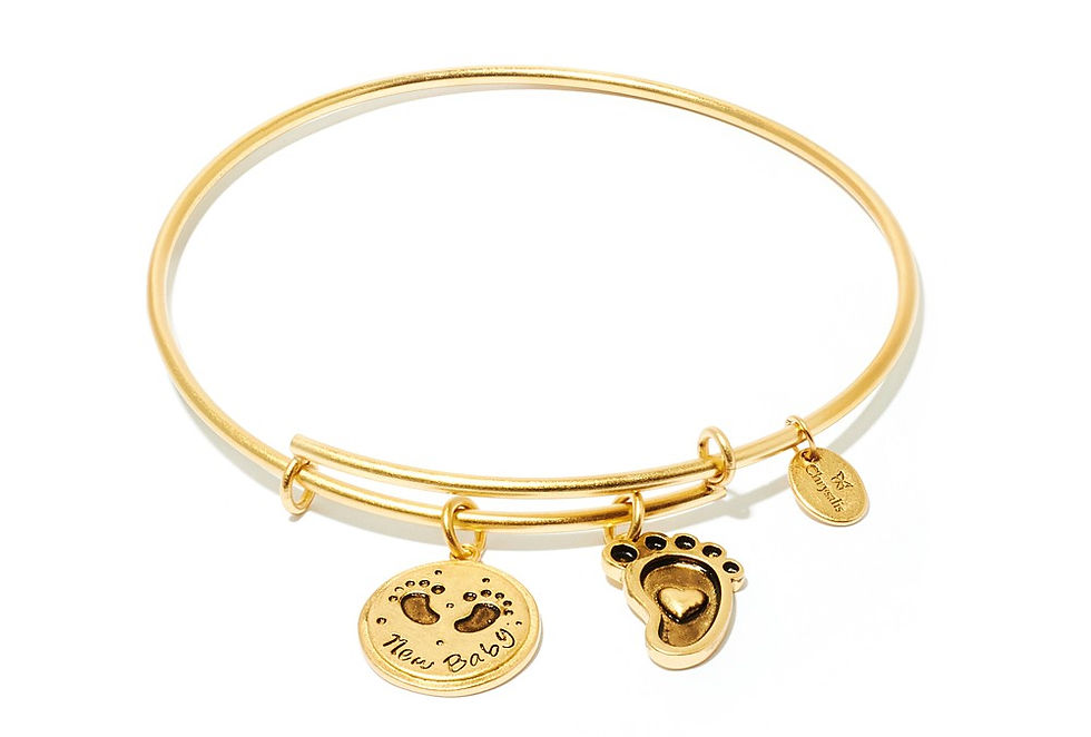 Thumbnail: Chrysalis Friend & Family New Baby Expandable Bangle
