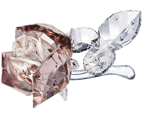 Swarovski Blossoming Rose, Dark Pink | blairsjewelrygifts