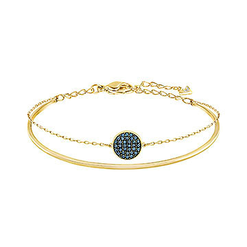 Swarovski Ginger Bangle, Blue