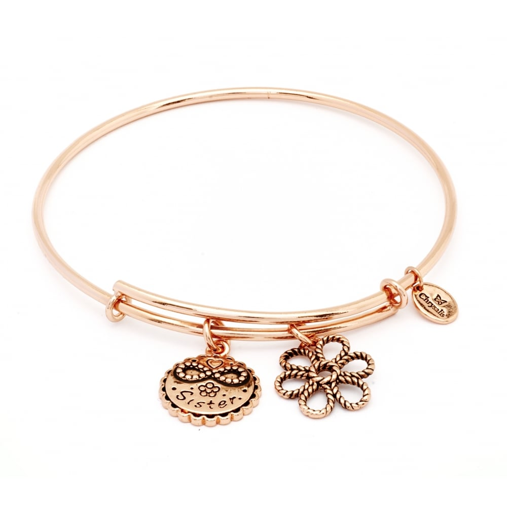 Chrysalis Friend & Family Sister Expandable Bangle