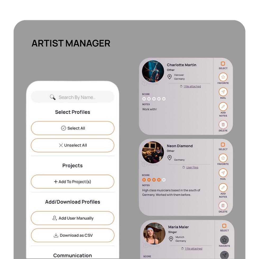 profile manager the pending agency