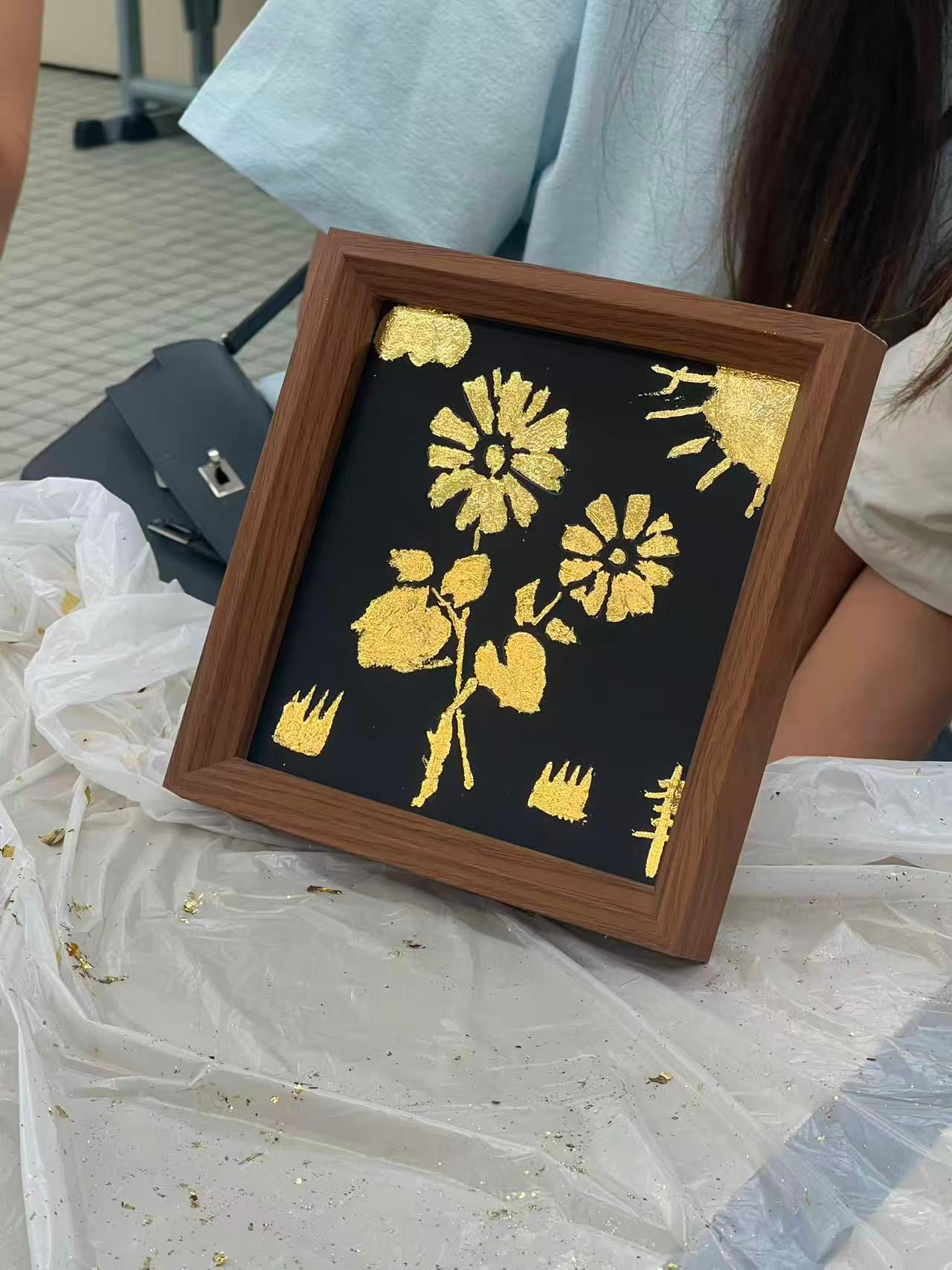 非遺體驗 - 金箔畫