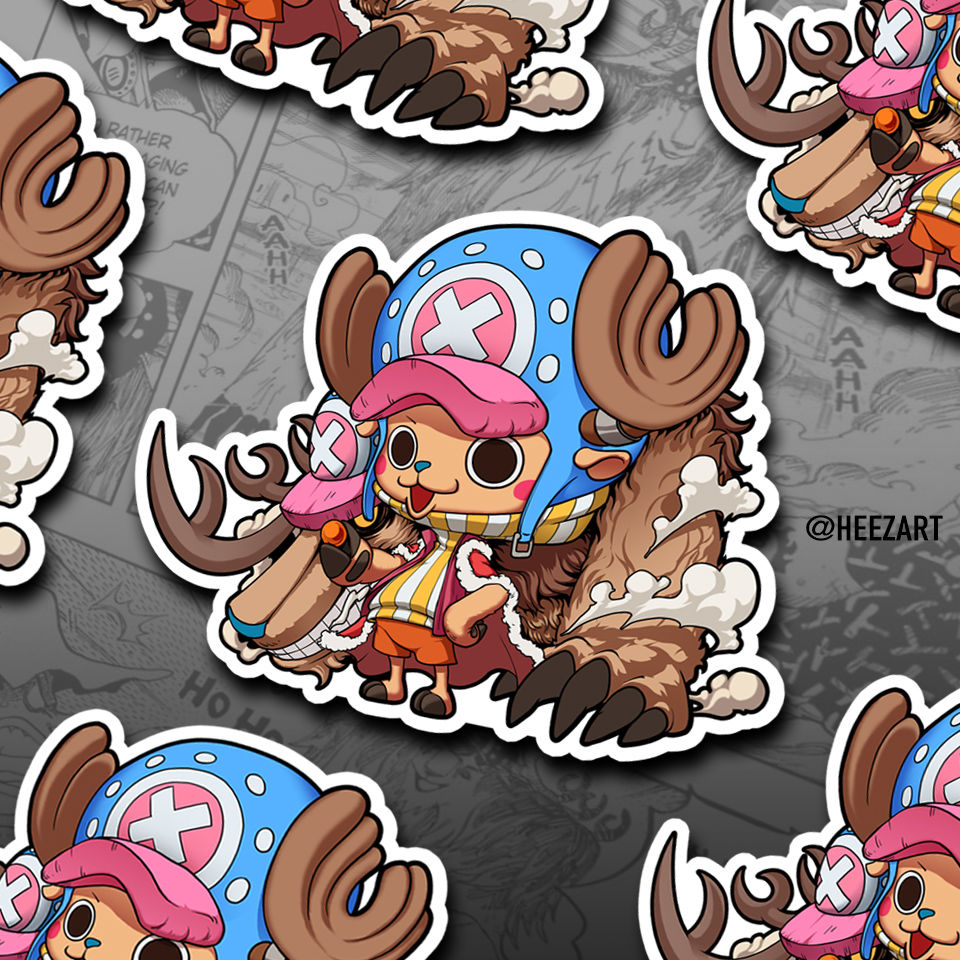 섬네일: One Piece Straw Hat Crew Stickers