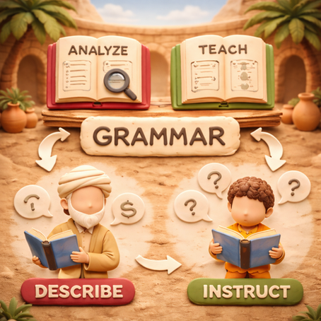 Grammar and Language Learning: Understanding the Real Role of Grammar