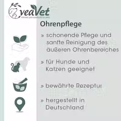 VEA VET BLAGO ČISTILO ZA UŠESA 20 ml
