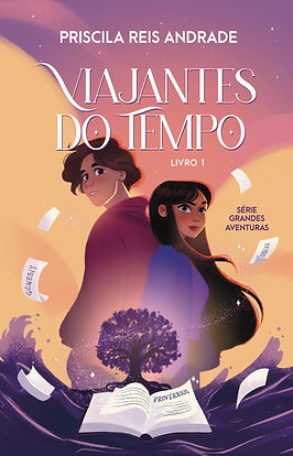 Viajantes do Tempo ficção cristã de aventura Priscila Reis Andrade