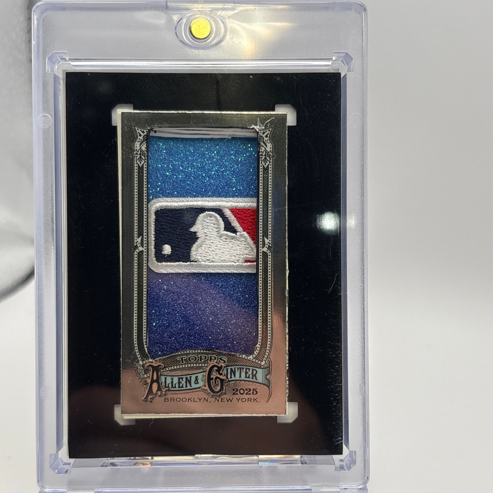 MLB Logo Custom 3D Patchframe Card Mini