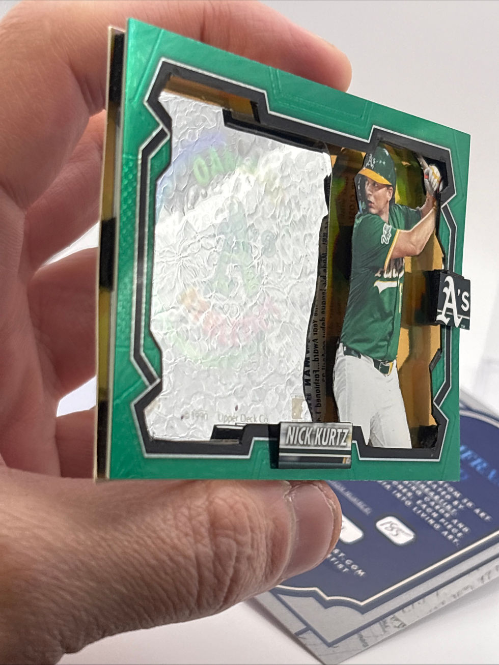Thumbnail: Nick Kurtz Custom 3D Holographic Sticker Art Card
