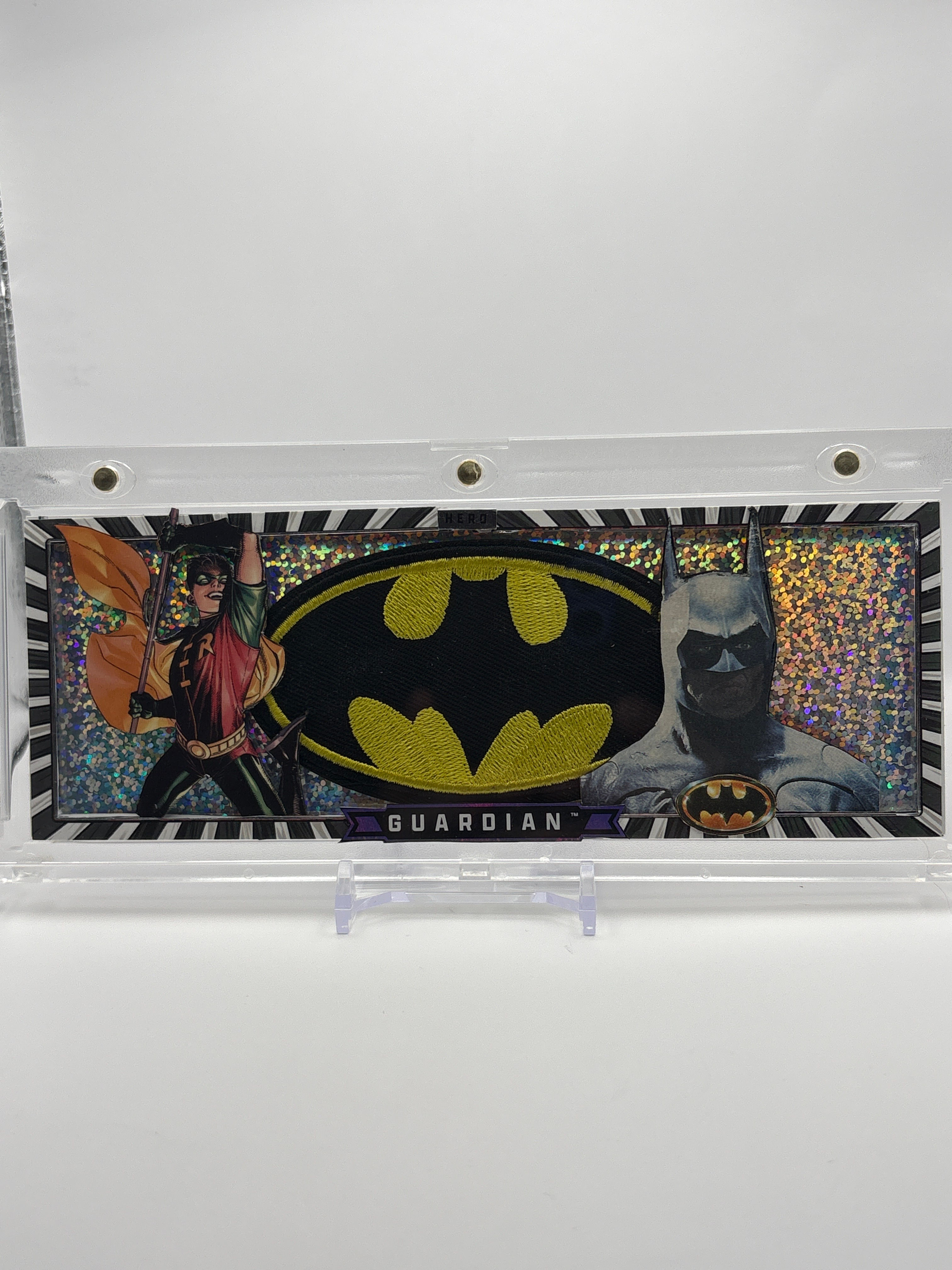Batman & Robin Doublewide Patchframe Card